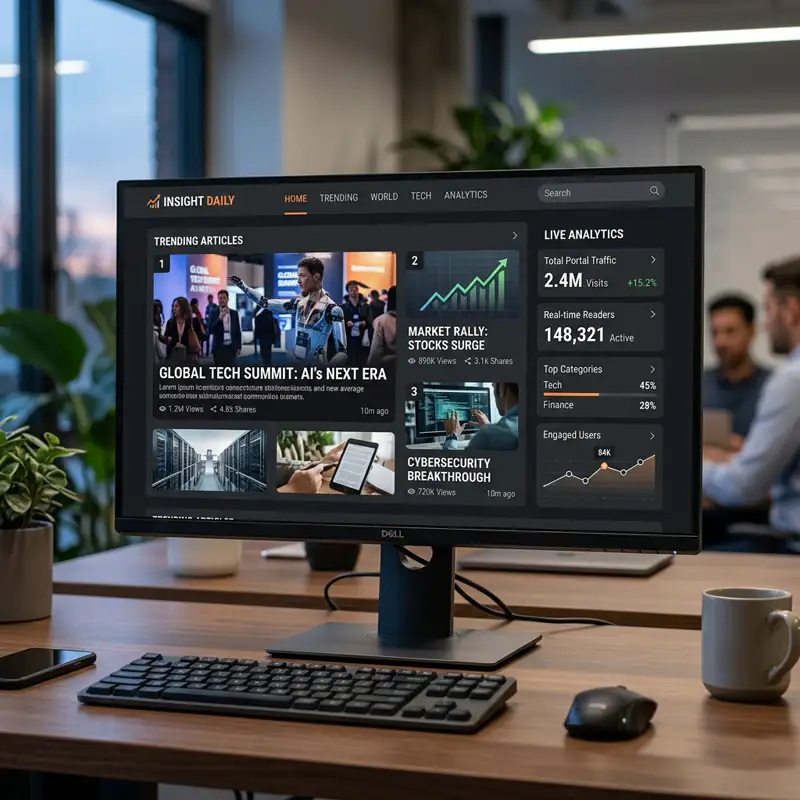 Company & Landing Page