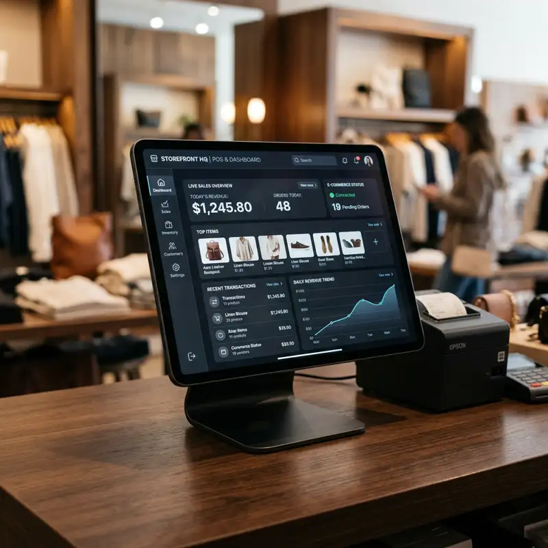 E-Commerce & Kasir (POS)
