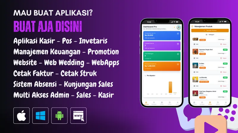 Portofolio Aplikasi Tembus Digital Studio Digital - Desain Premium 1