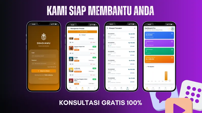 Portofolio Aplikasi Tembus Digital Studio Digital - Desain Premium 4